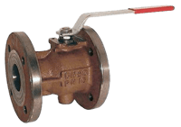 Kobold Manual Flanged Ball Valve, KUG-VO